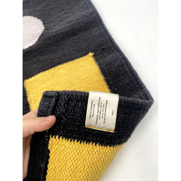 Quiet Town Black Bath Mat Rug - Picture 4 of 6